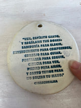ESPIRITU SANTO / VERDE AGUA colgante / OUTLET