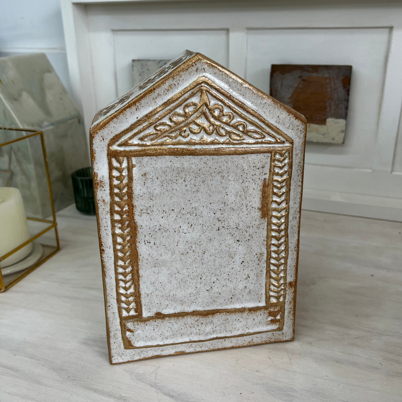 CASA GRATITUD / BLANCA + ORO / OUTLET