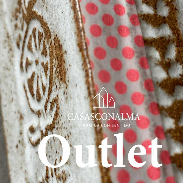 CASA GRATITUD / BLANCA + ORO / OUTLET