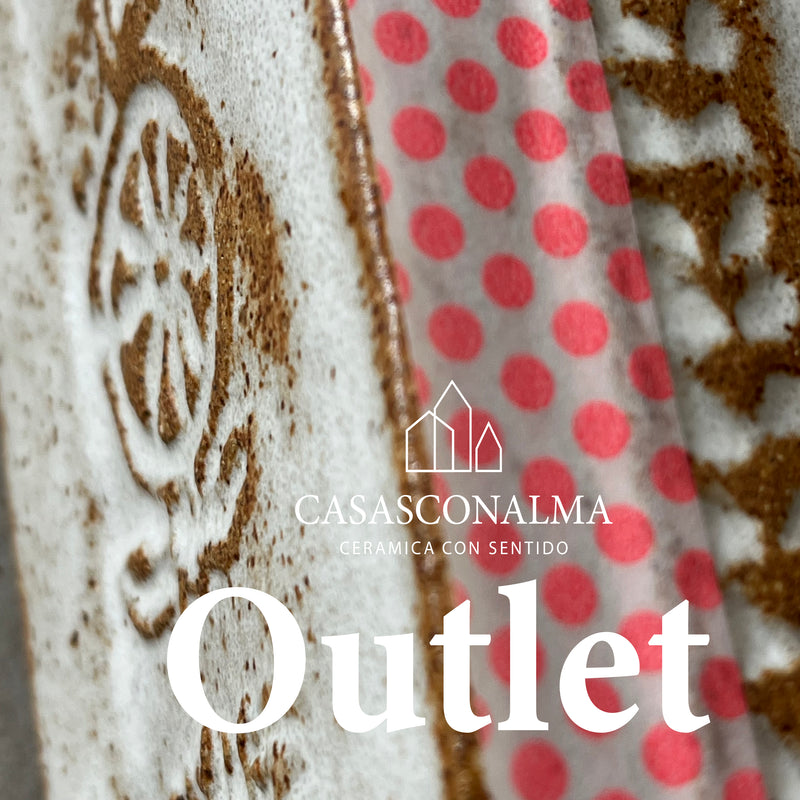 CASA GRATITUD / BLANCA + ORO / OUTLET